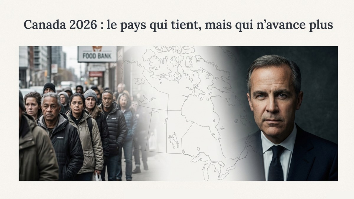 Canada 2026 : le pays qui tient, mais qui n’avance&nbsp;plus
