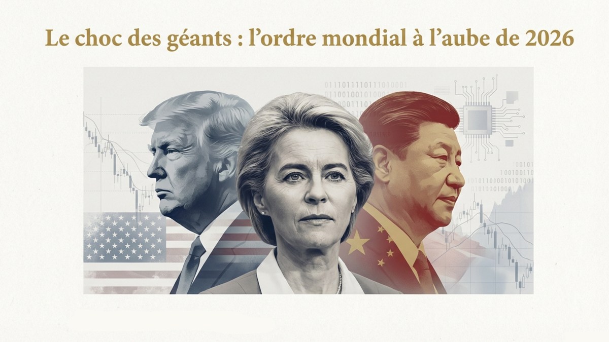 Le choc des géants : l&rsquo;ordre mondial à l&rsquo;aube de&nbsp;2026